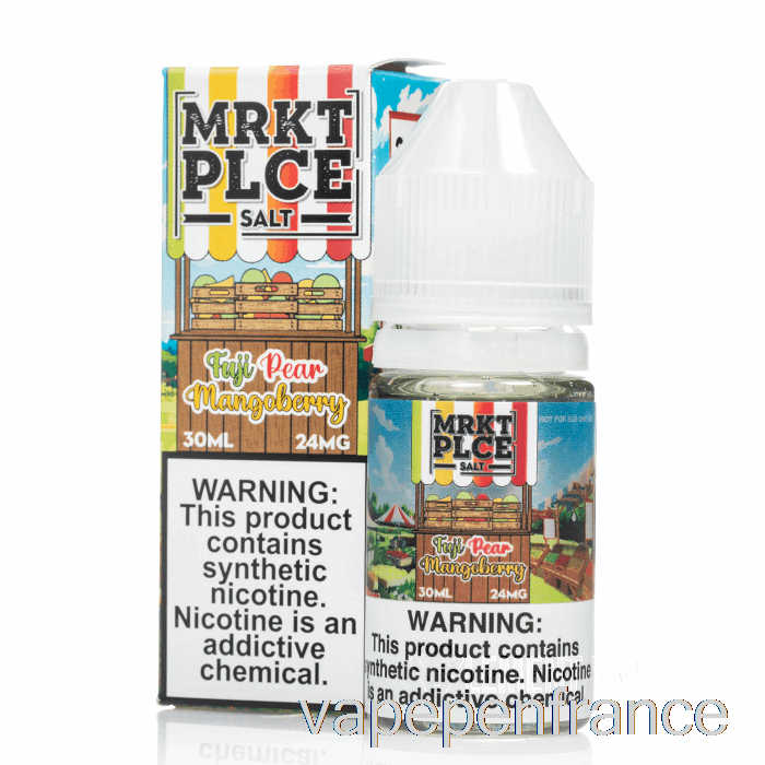 Poire Fuji Mangue - Sels De Mrkt - 30 Ml 24 Mg Stylo Vape